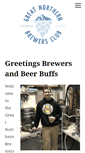 Mobile Screenshot of greatnorthernbrewers.org